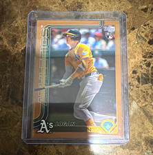 Topps Update Series 2025 Logan Davidson Oakland Athletics #US213 Rookie MLB Card. rookie card picture