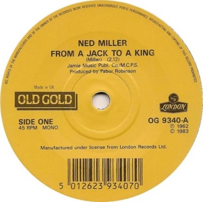 Ned Miller - From A Jack To A King / Do What You Do Do Well (7'', Mono)
