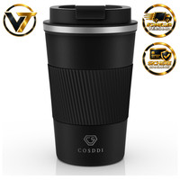 Thermobecher Edelstahl 380Ml Vakuum Auslaufsicher Doppelwandig FüR Kaffee Tee