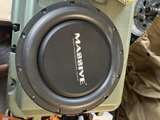 Single 10" Subwoofer Regular Standard Cab Truck Ported Stereo Sub Box Enclosure