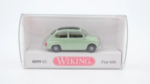 Wiking H0 009902 Fiat 600 verde claro | Condition: Gebraucht