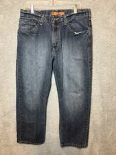 Men's Lee Dungarees Distressed Relaxed Bootcut Jeans 34x30