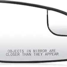 Right Passenger Side View Heated Mirror Glass for 2013 -Passenger Right Side