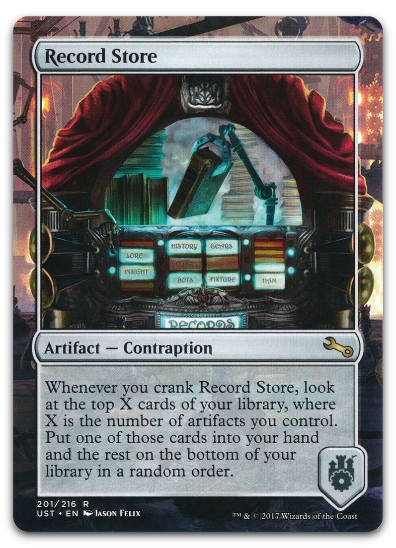 Record Store #201 (NM) Unstable UST Magic MTG