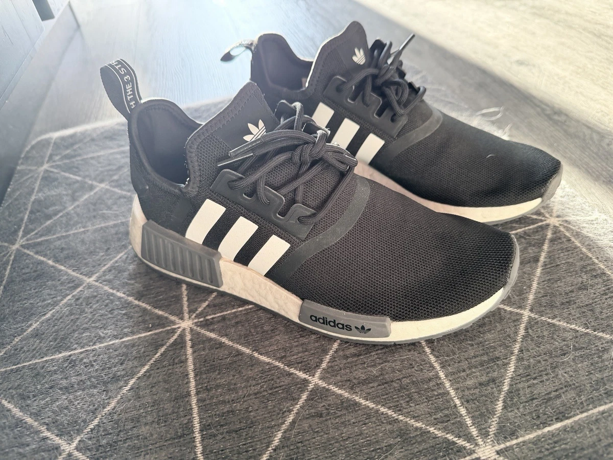 adidas gazelle silver green womens adidas NMD_R1 Shoes - Women's - Cloud White / Solar Yellow main image 1