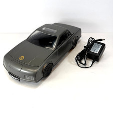 Rebobinadora de cinta de casete de video VHS en forma de automóvil Kinyo de colección probada con adaptador de CA