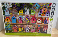 NEW EuroGraphics Home Tweet Home Bird House Print 1000-Piece Puzzle