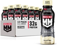 Muscle Milk Pro Series Protein Shake, Intense Vanilla, 32g Protein, 11.16 Fl Oz,