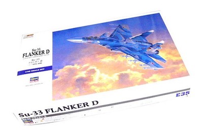 Hasegawa Aircraft Model 1/72 Su-33 FLANKER D E35 Scale Hobby 01565 H1565