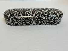 2010-VERA BRADLEY "BARCELONA" PATTERN 3-PIECE PEN/PENCIL/CATCH-ALL TIN CASE