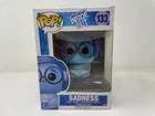 Funko Pop! Disney Pixar Inside Out Sadness #133 Vinyl Figure DAMAGED BOX