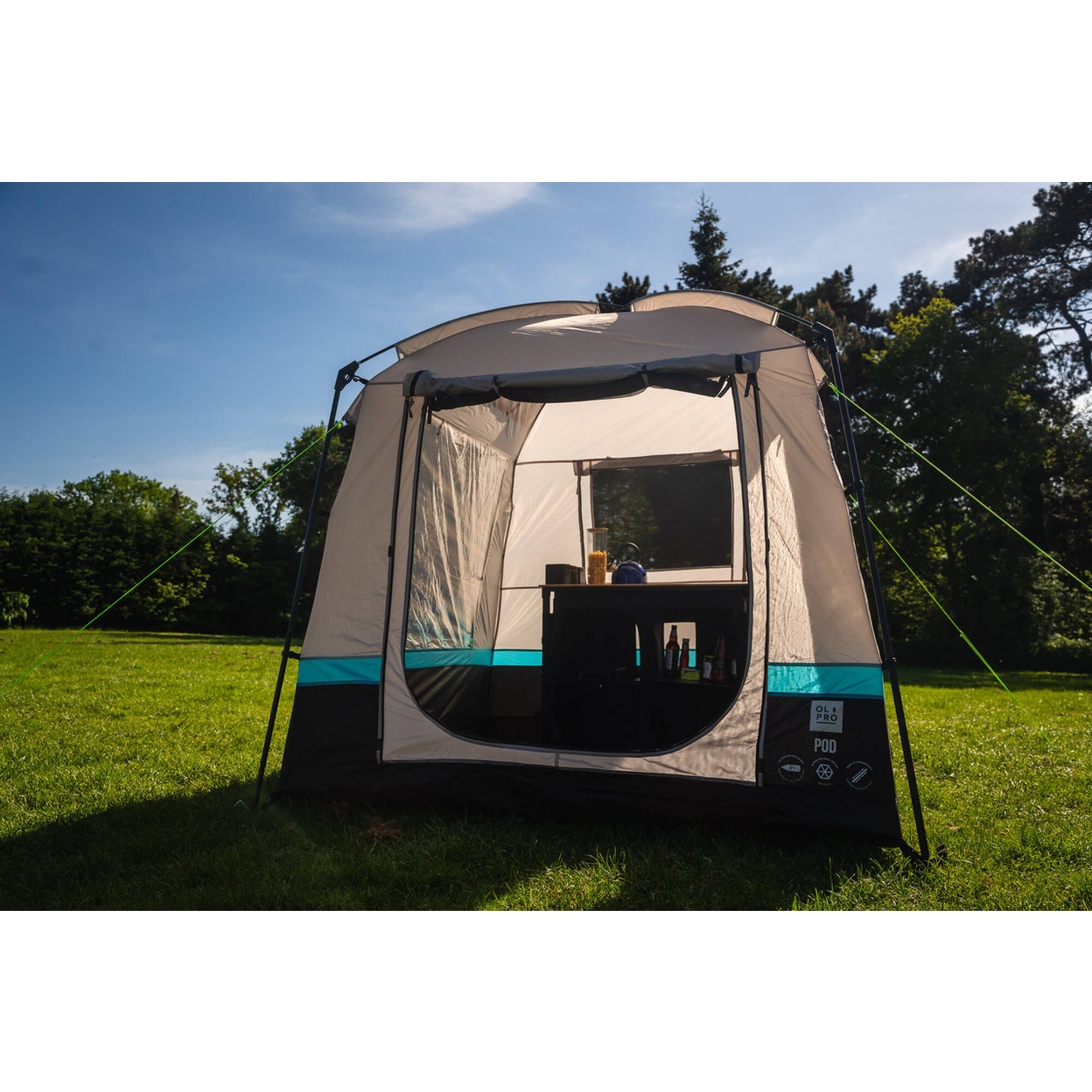 Camping Kitchen Tent Waterproof Camping Storage Tent Outdoor Utility Shelter