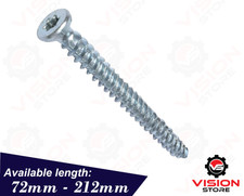 Multi Fix Concrete Screws Countersunk Frame Fixing TX30 Masonry Window Door BZP