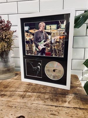 Eric Clapton/ The Cream Eric Clapton /Hand Signed Photo/Autograph/ Framed/COA