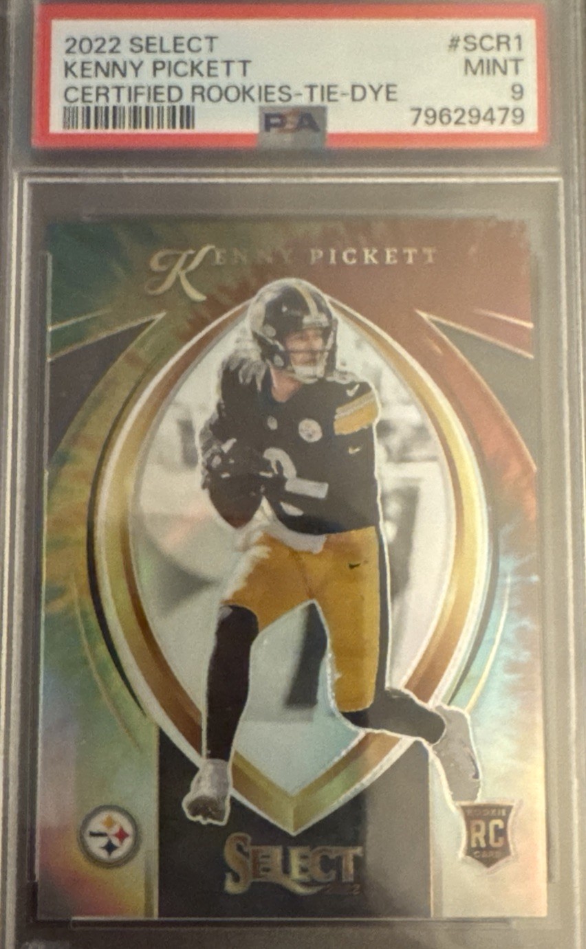 Kenny Pickett Panini Select Select Certified Rookies #SCR1 Tie-Dye