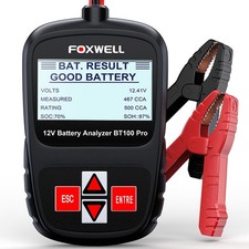 BT100 Pro Probador de bater a de 12 V, analizador digital de bater a 100-1100CCA