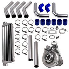 T04e T3 V-band Universal Turbo Turbocharger Ar.63 420hp Intercooler Piping Kit