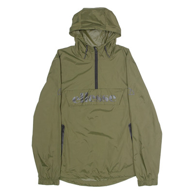 ELLESSE Damen Pullover Jacke grün mit Kapuze UK 10