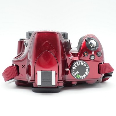 Nikon D3200 24.2 MP Digital SLR Camera - Red (Kit w/ AF-S DX VR 18