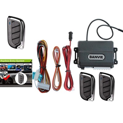 Advanced Car Security: Keyless Entry & Central Lock System with Remote Access
