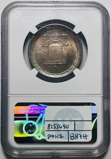 1926 Classic Commemorative Sesquicentennial of American Independence NGC MS-65 - Image 2 of 2