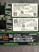 MSATA 180 GB Intel Solid State Drives