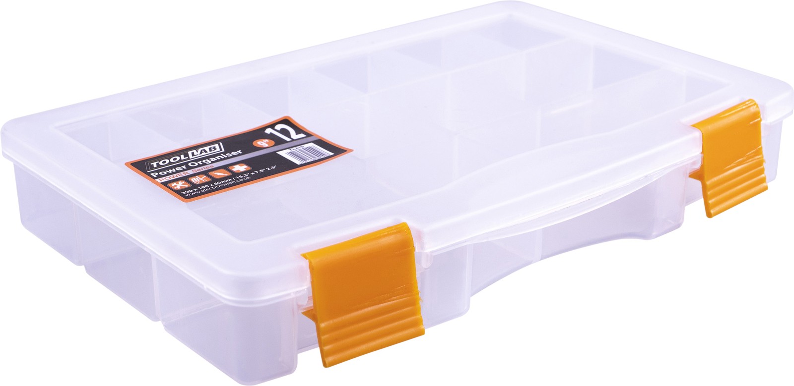 12 Compartment 9"" Organiser Box *
