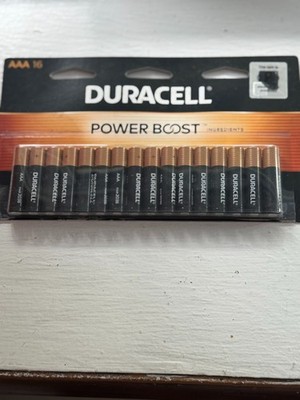 Duracell AAA Alkaline Batteries - 16 Count NEW Power Boost