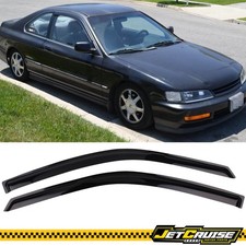 Fits 94-97 Honda Accord Coupe 2dr Acrylic Window Visors Rain Sun Guard Deflector