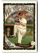 Topps Allen & Ginter MLB 2025 No. WC-17 Greg Maddux Wicked Curves
