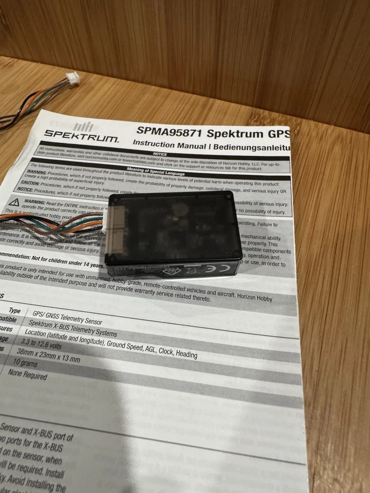 Spektrum SPMA95871 Telemetry Sensor New Open Box - Image 3 of 3