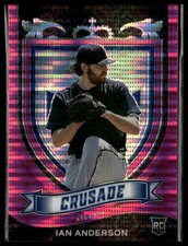 2021 Panini Chronicles #22 Ian Anderson Crusade Pink Pulsar