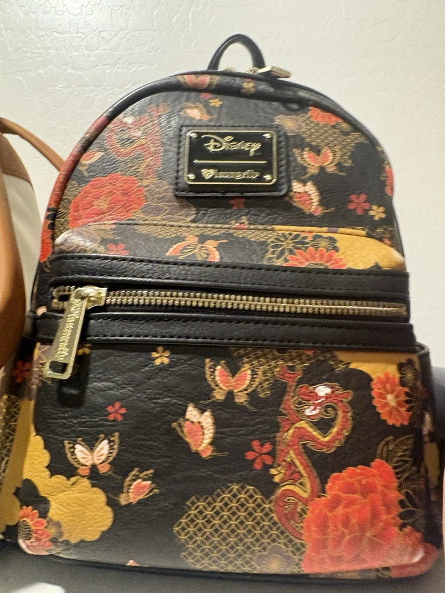 Loungefly Mulan Mushu and Cri-Kee Nylon Backpack “Rare” NWT Disney loungefly mushu - Gem main image 3