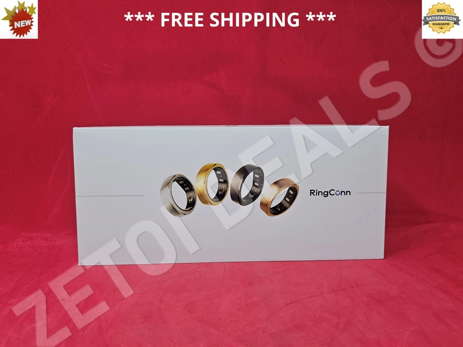 **BRAND NEW**RingConn Gen2 Smart Ring Sleep Apnea Health Tracker RoyalGold Size9
Opens in a new wind