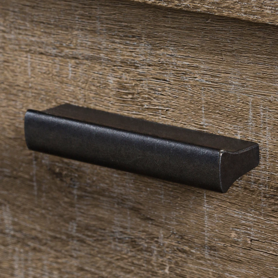 Suporte de TV South Shore Exhibit cinza carvalho cinza TVs de até 60"" - Imagem 4 de 4