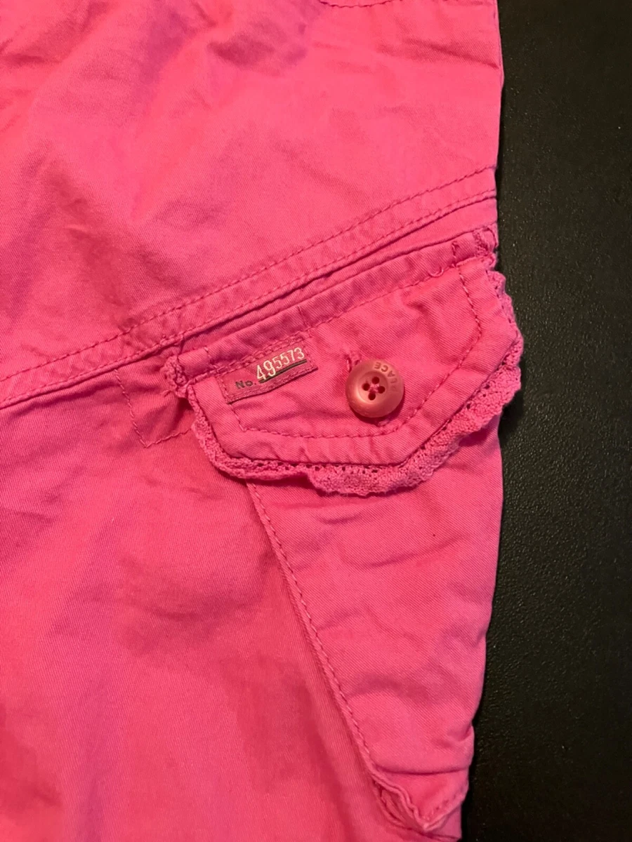 Pantalones capri rosa 100 % algodón The Chidren’s Place con ajuste longitud talla 6/6X