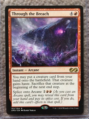 1x THROUGH THE BREAK - Ultimate Masters - MTG - NM - Magic the Gathering