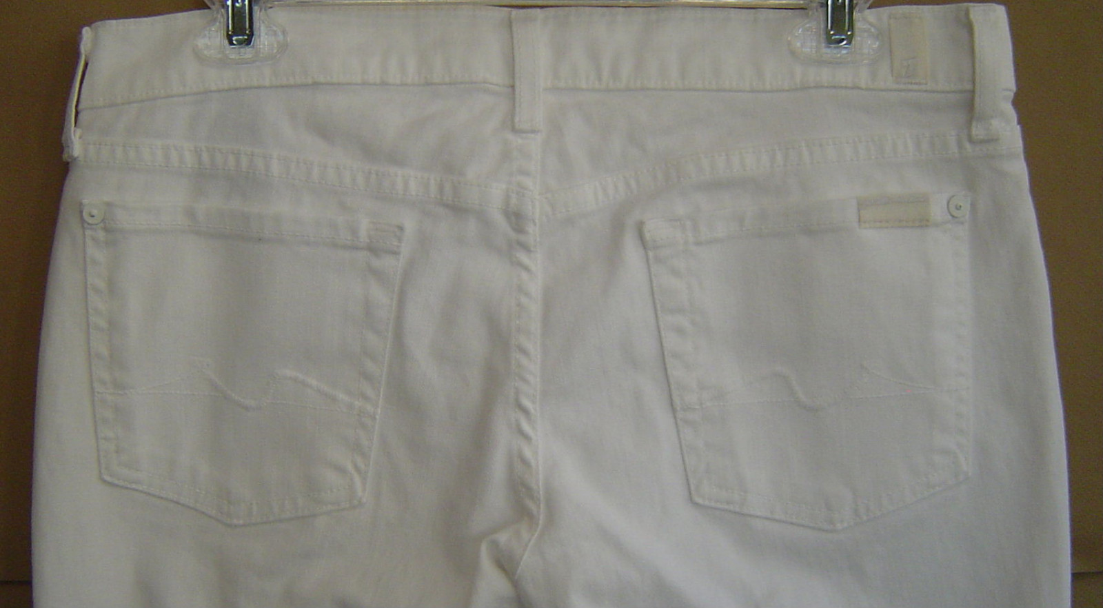 All Mankind Clean White Jeans Size 