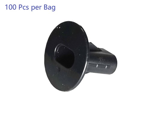 Dual Feed ThruBushing,for dual RG6 cable,Black/white,100 Pcs,FTBD-56B/W,freeship - Picture 6 of 9
