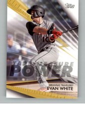 2020 Topps Pro Debut Evan White TMP-EW Arkansas Travelers Tape-Measure Power