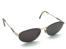 Vintage Rodenstock R29.61 B Purple Gold Oval Metal Eyeglasses Frames