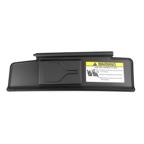 Front Left Driver Sun Visor For 2006 2007 2008-2015 2014 Mazda MX-5 Miata Black - Picture 7 of 12