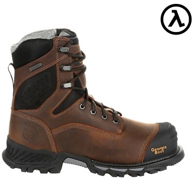 GEORGIA BOOT RUMBLER 8INCH COMPOSITE TOE WATERPROOF WORK BOOTS GB00285 -ALL SIZE