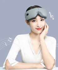 Smart Airbag Vibration Hot-compress Electric Eye Massager Care+Bluetooth Music