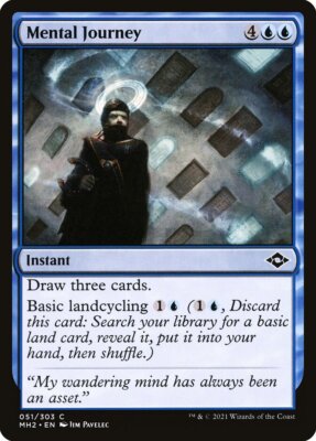 Magic the Gathering (mtg): MH2: Mental Journey (x 4)