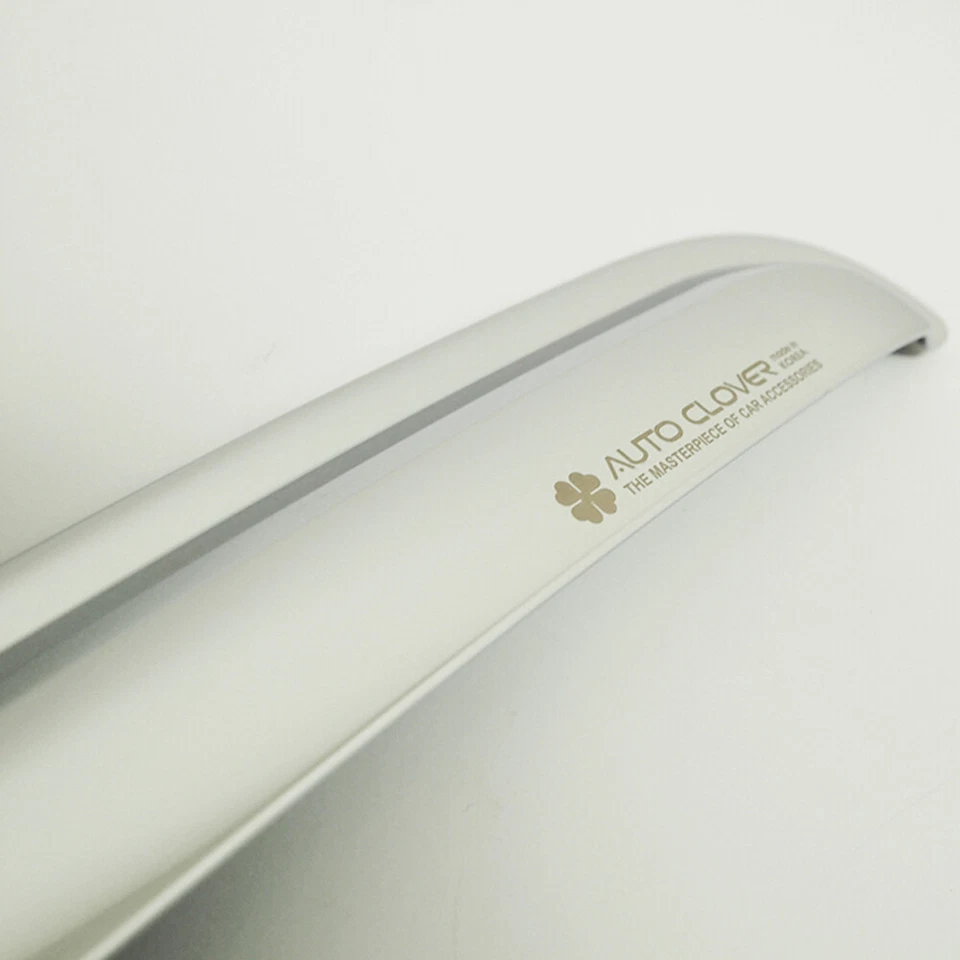 Viseras de ventana cromadas ventilación 2p (se adapta a: Hyundai i800 H1 Starex 2007-2020) Foto 4 de 4