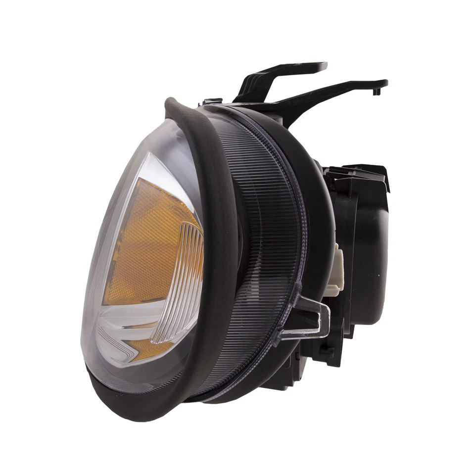 Headlights For 96-2011 Freightliner Columbia Black Halogen Projector Headlamp - Image 4 of 4