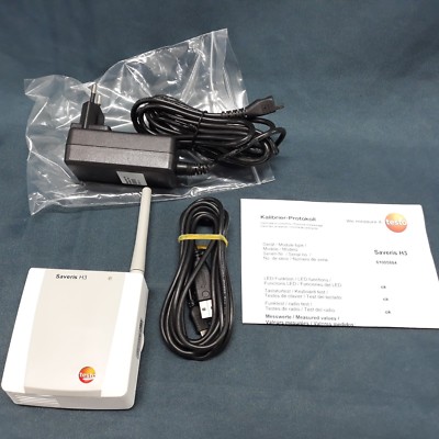 TESTO Saveris H3: 0572 6250 2-channel temperature/humidity radio probe