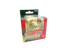 Bluetooth Christmas Ornament Speaker Solaray 4.2 Wireless Gold New