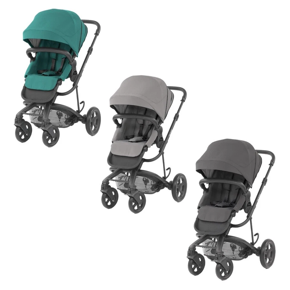 BabyStyle Kinderwagen Hybrid Edge 2 - Wendesitz inkl. Regenschutz - 6 Monate+